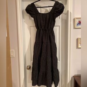 & Other Stories Long Black Dress - XS